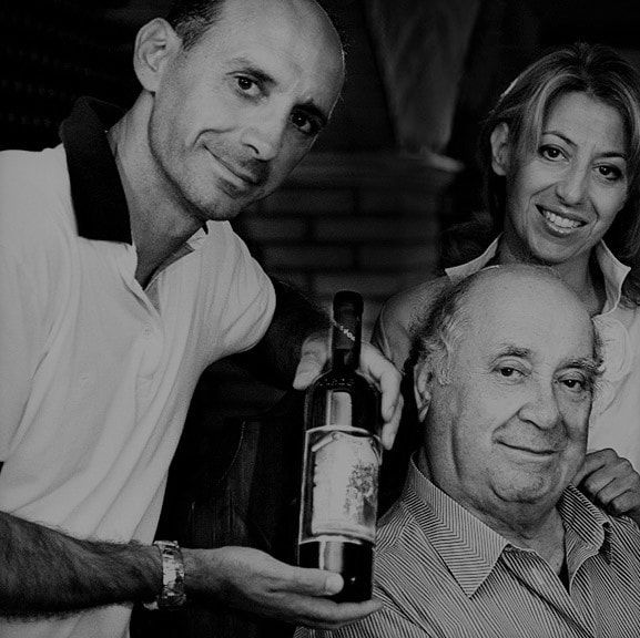 Nestore, Giovanni and Stefania - Bosco winemakers
